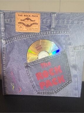 Rock Pack 1997 Rock & Roll Hall of Fame Interactive Book CD Complete Pop-Up